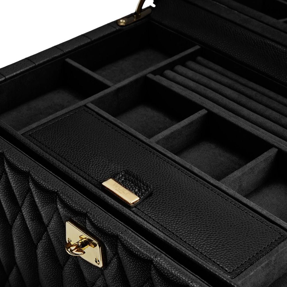 Wolf Lauren Large Jewelry Box - Black