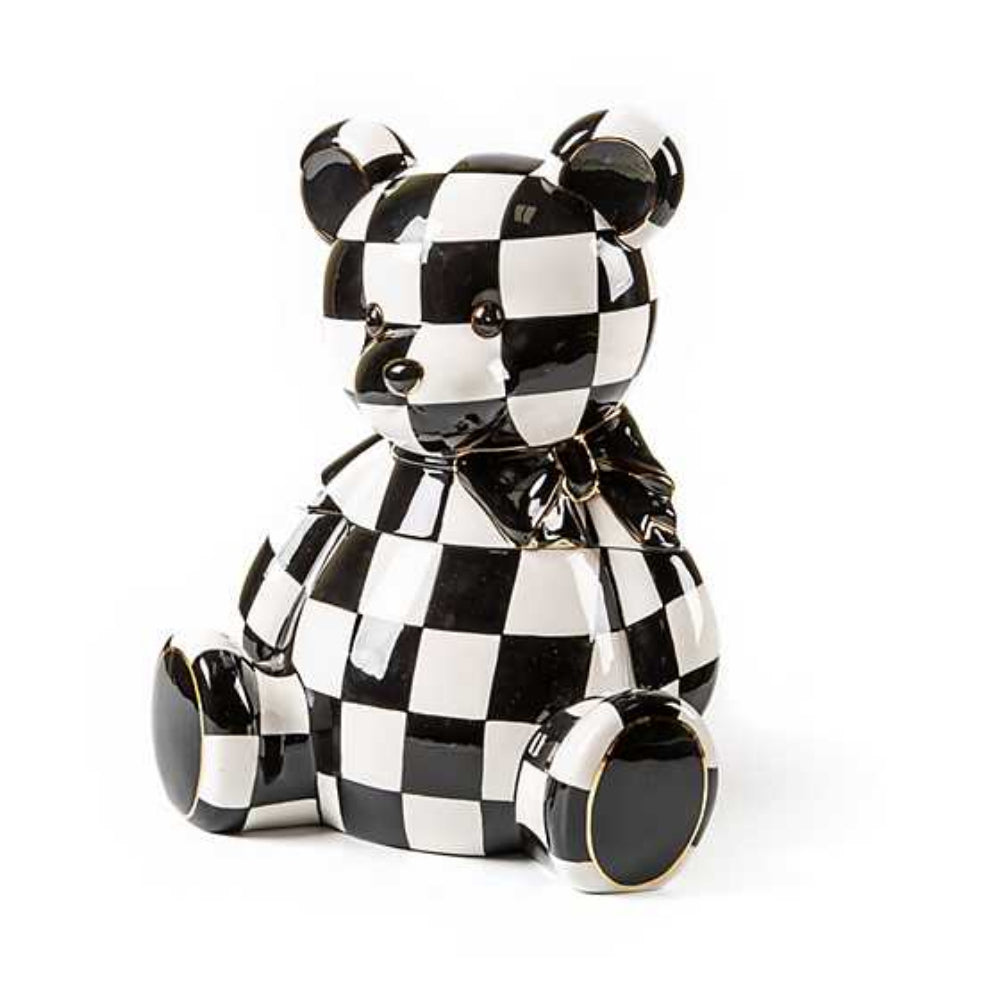 MacKenzie-Childs Courtly Bear Cookie Jar