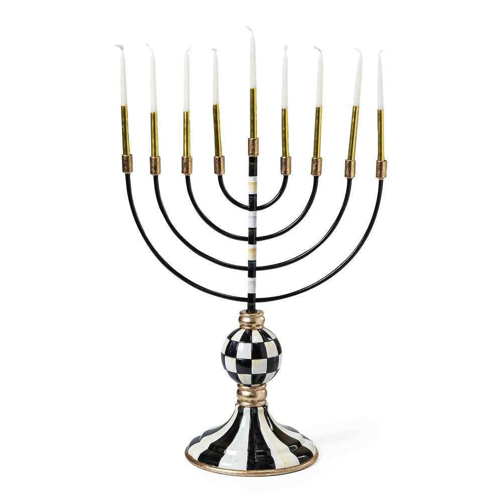 MacKenzie-Childs Courtly Menorah