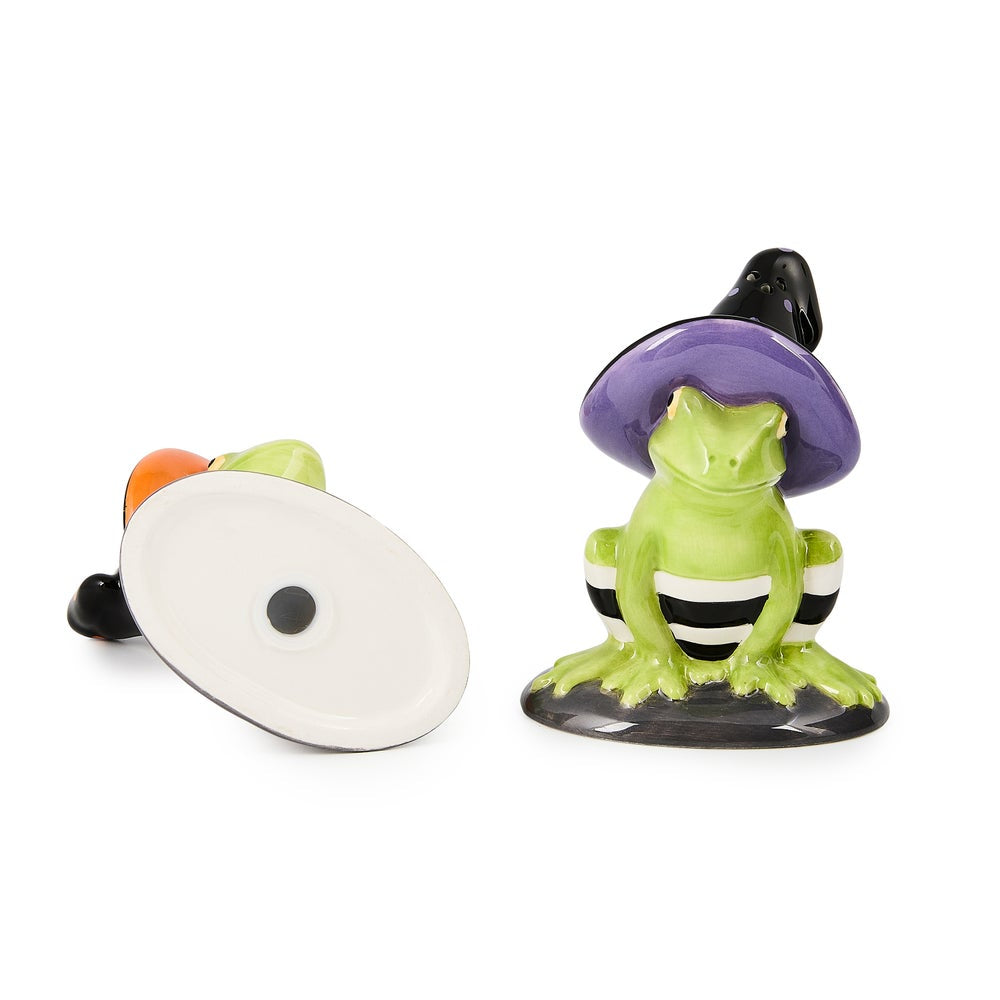 MacKenzie-Childs Halloween Fergal Salt & Pepper Set