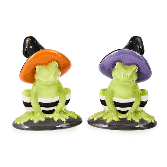 MacKenzie-Childs Halloween Fergal Salt & Pepper Set
