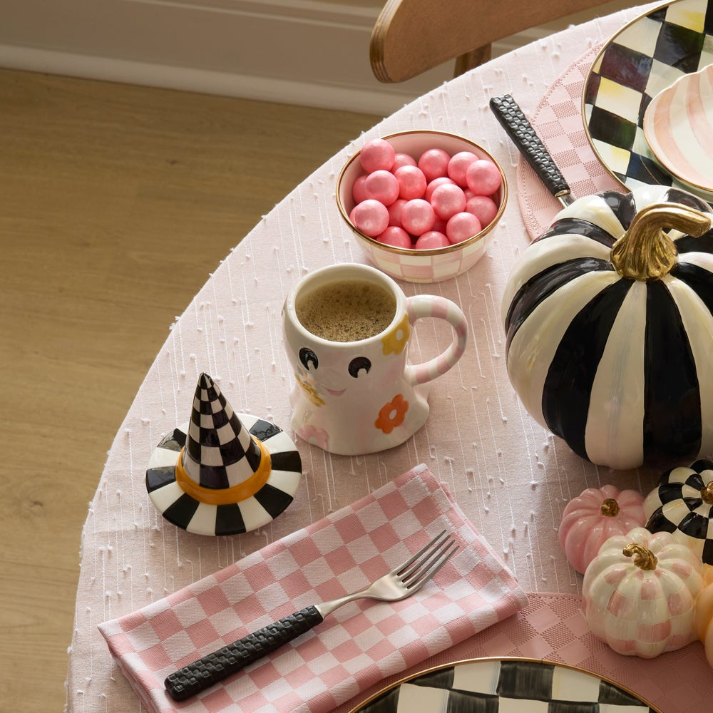 MacKenzie-Childs Hocus Pocus Ceramic Lidded Mug