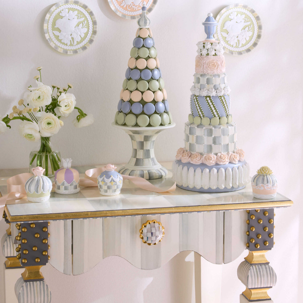 MacKenzie-Childs Cameo Petit Fours-Set of 4