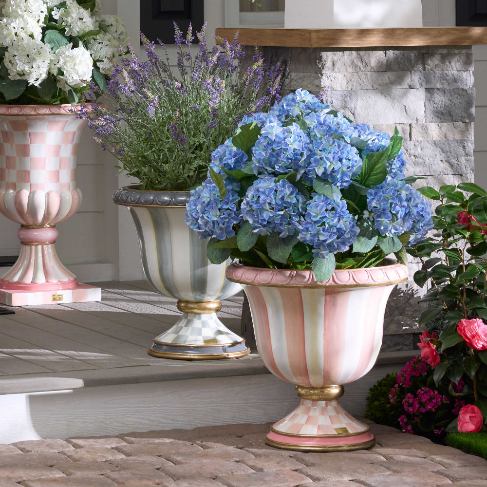 MacKenzie-Childs Blue Hydrangea Urn Filler  *In Store Pickup Only*