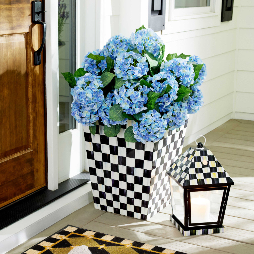 MacKenzie-Childs Blue Hydrangea Urn Filler  *In Store Pickup Only*