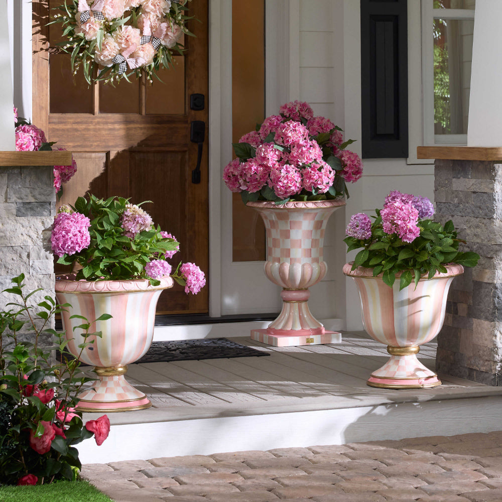 MacKenzie-Childs Pink Hydrangea Urn Filler  *In Store Pickup Only*