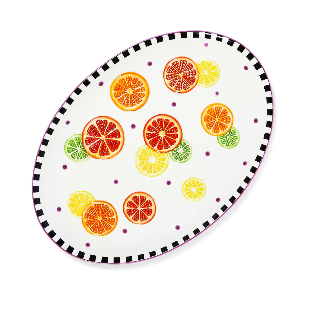 MacKenzie-Childs Tutti Frutti Platter
