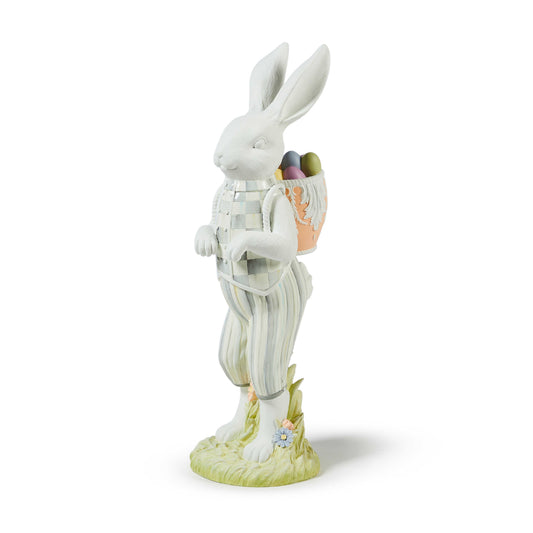 MacKenzie-Childs Cameo Tabletop Bunny with Pack *In-Store Pickup Only*
