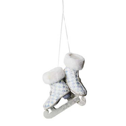MacKenzie-Childs Crystal Palace Skates Ornament