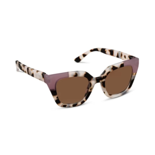 Peepers by PeeperSpecs Nell Bifocal Sunglasses - Chai Tortoise/Rose
