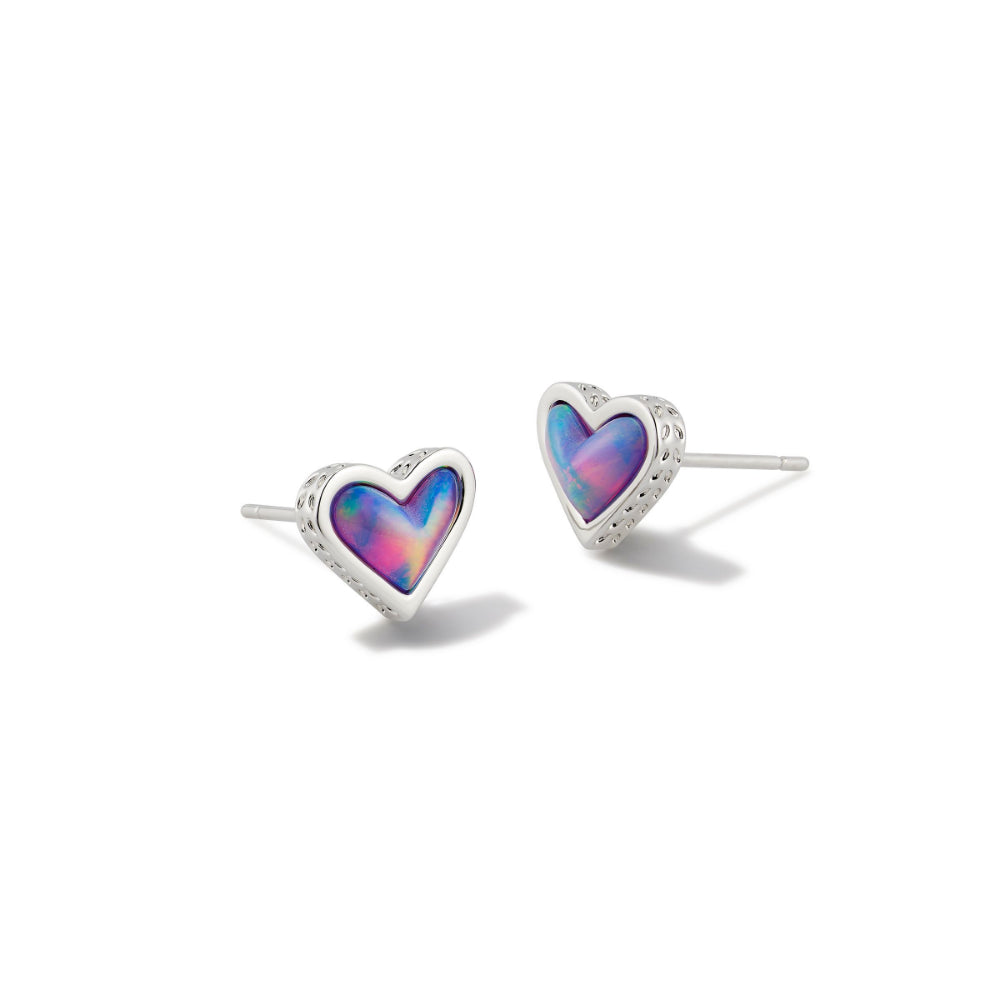 Kendra Scott Framed Ari Heart Stud Earrings