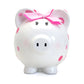 Child to Cherish Pink Multi-Dot Piggy Bank