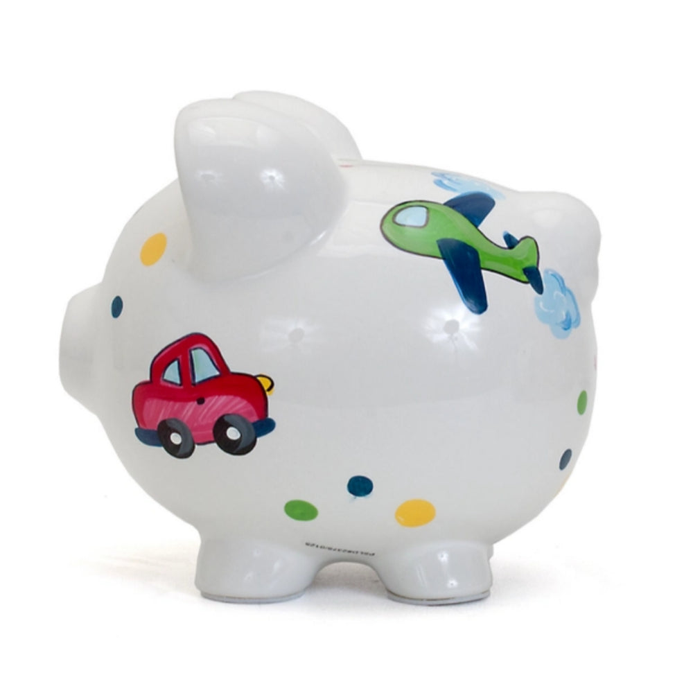 Child to Cherish Choo Choo Transportation Piggy Bank