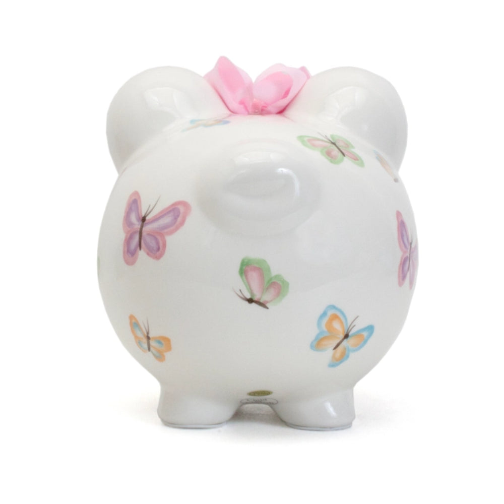 Child To Cherish Petite Papillon Piggy Bank