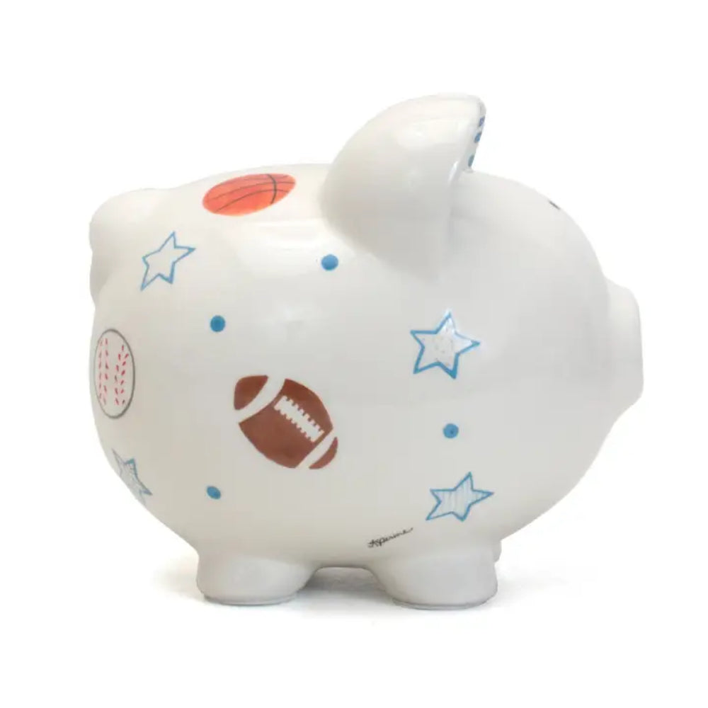 CHERISH SPORTS PAPER STAR PIGGY BANK
