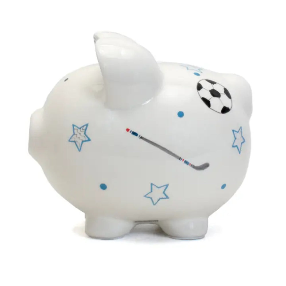CHERISH SPORTS PAPER STAR PIGGY BANK