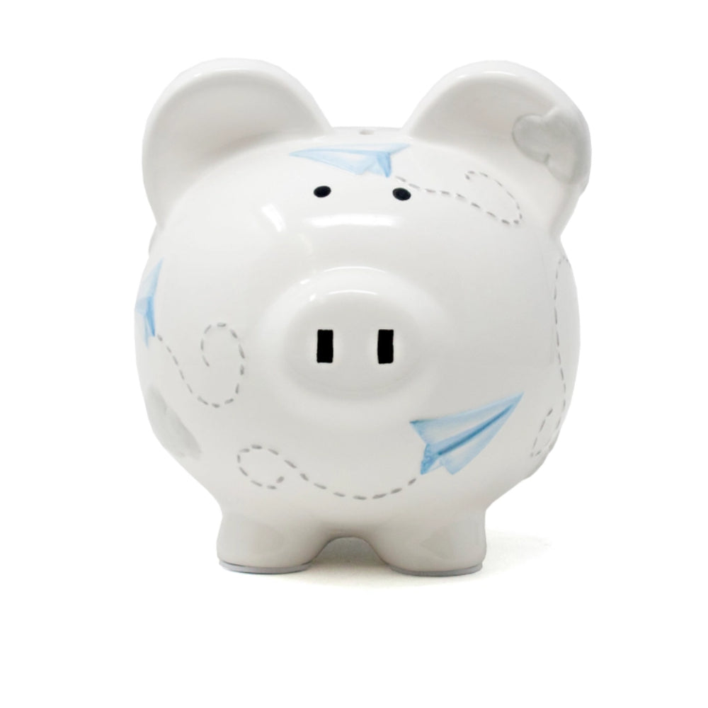 Child To Cherish Paper Airplane Piggy Bank