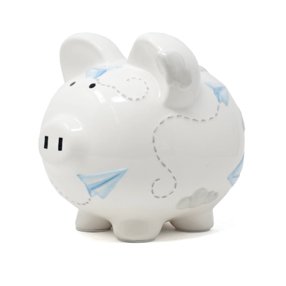 Child To Cherish Paper Airplane Piggy Bank
