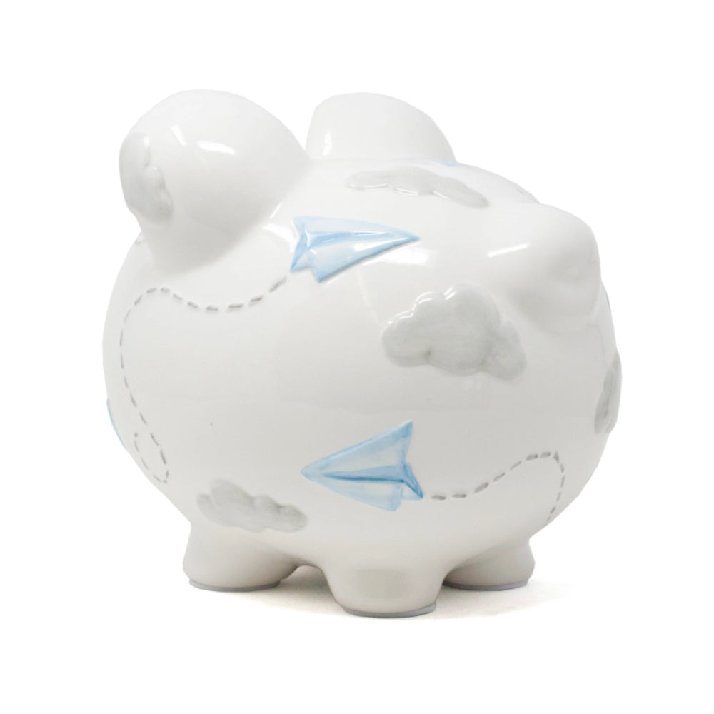 Child To Cherish Paper Airplane Piggy Bank