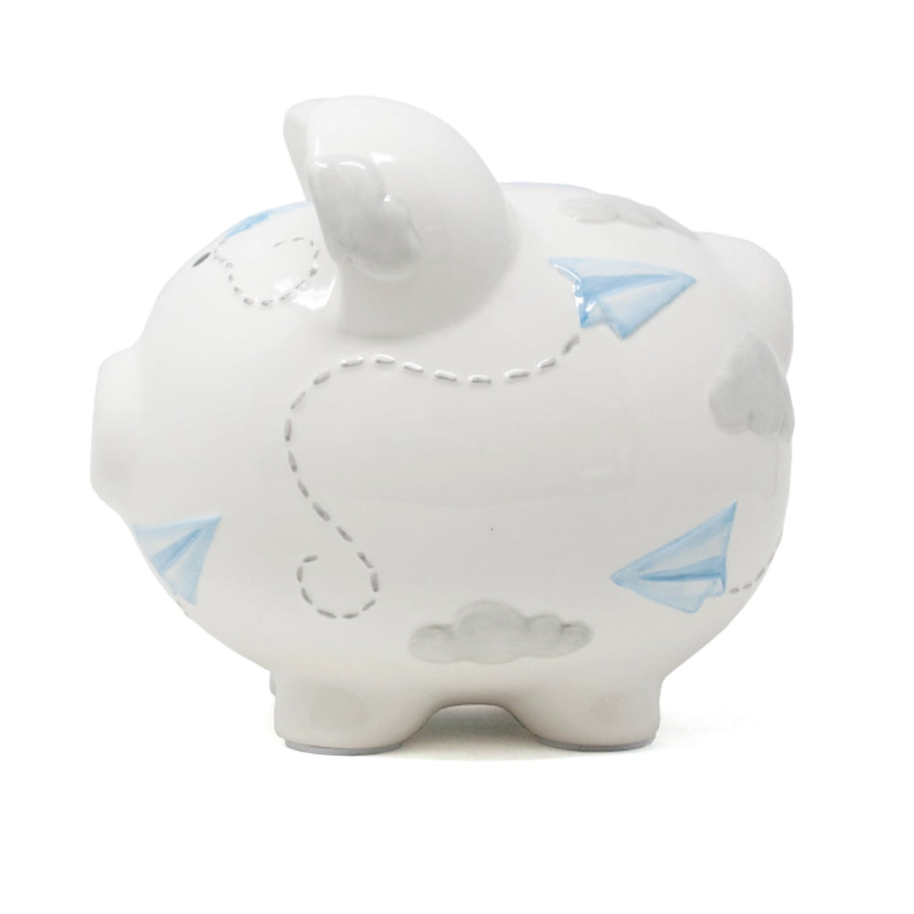 Child To Cherish Paper Airplane Piggy Bank