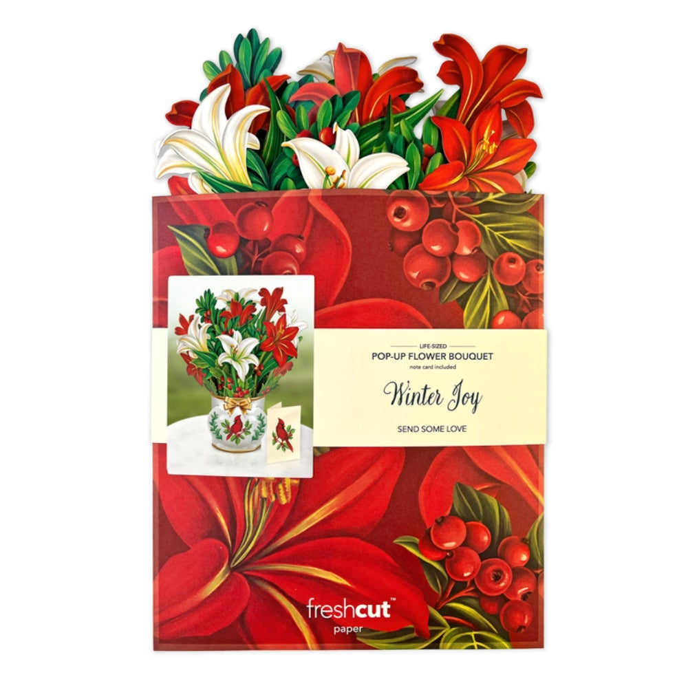 FreshCut Paper Winter Joy Holiday Greeting Card