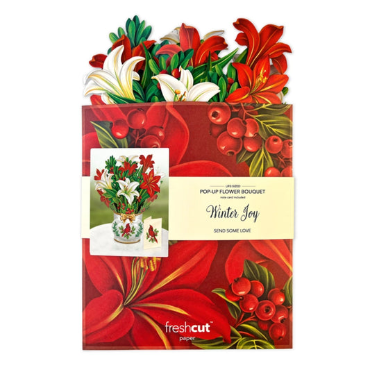 FreshCut Paper Winter Joy Holiday Greeting Card