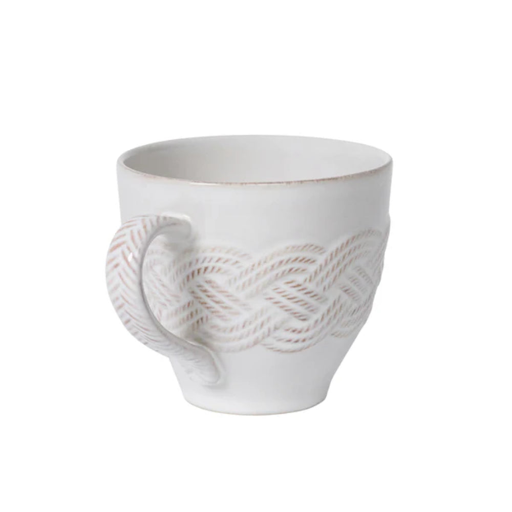 Juliska Le Panier Mystic Knot Mug - Whitewash