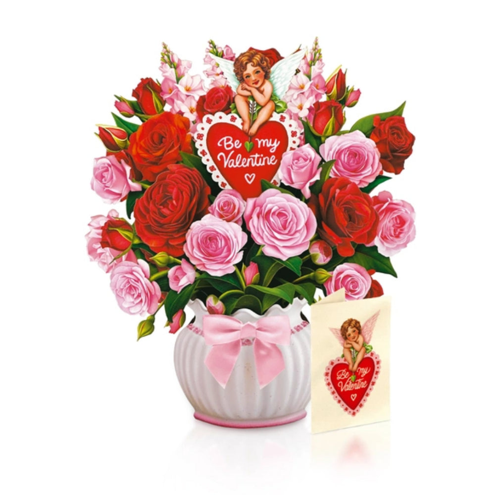 FreshCut Paper Cupid's Valentine Pop-Up Greeting Card