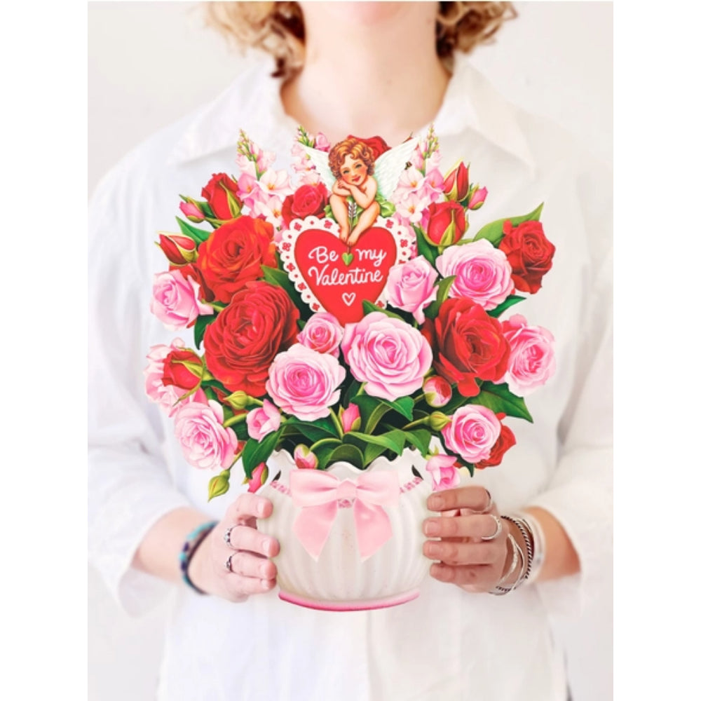 FreshCut Paper Cupid's Valentine Pop-Up Greeting Card