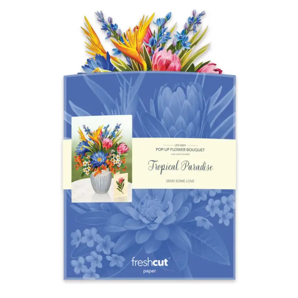FreshCut Paper LLC Tropical Paradise Greeting Card