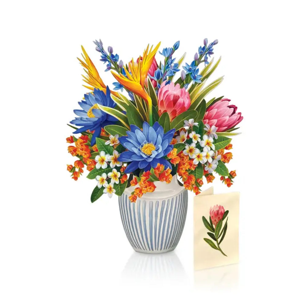 FreshCut Paper LLC Tropical Paradise Greeting Card