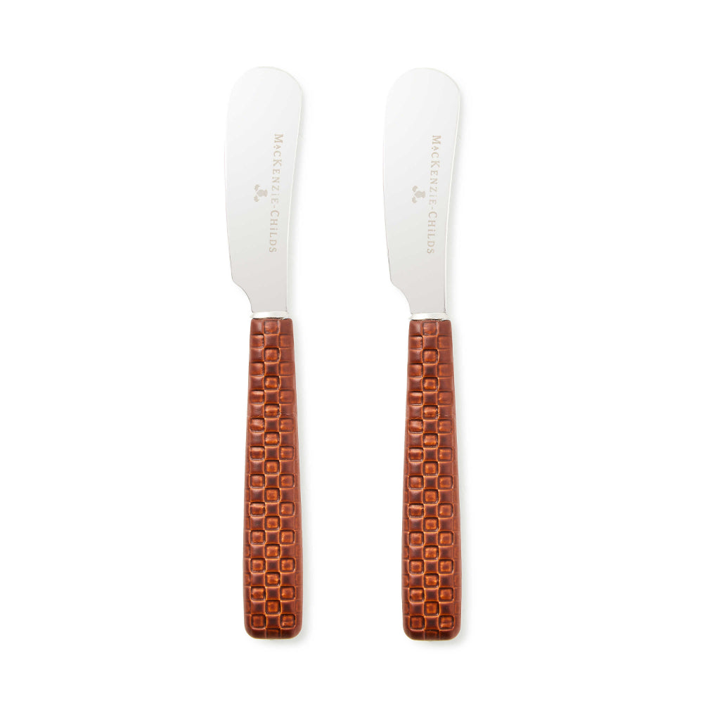MacKenzie-Childs Everyday Leather Spreader Set