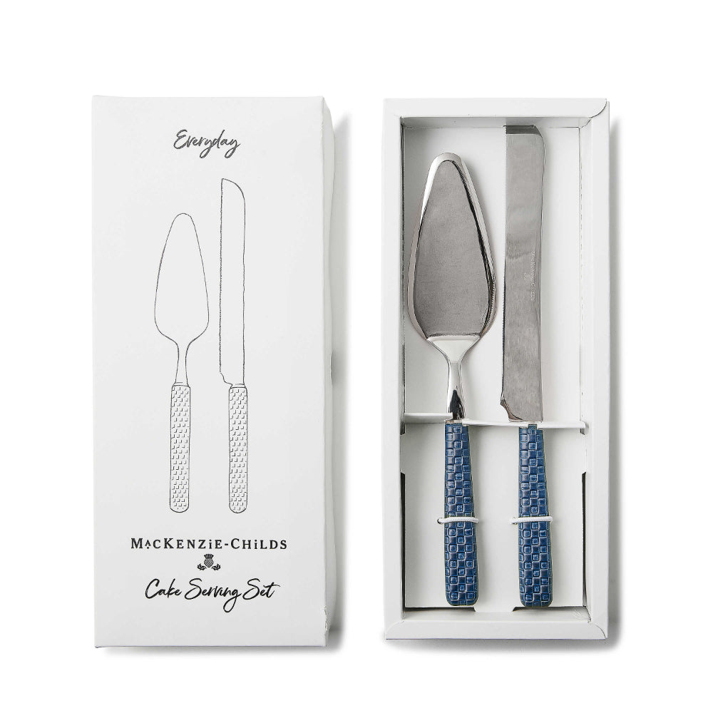 MacKenzie-Childs Everyday Cake Serving Set