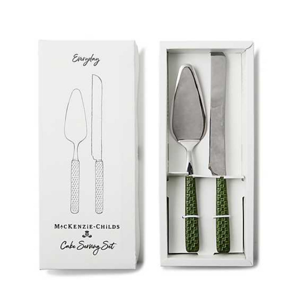 MacKenzie-Childs Everyday Cake Serving Set