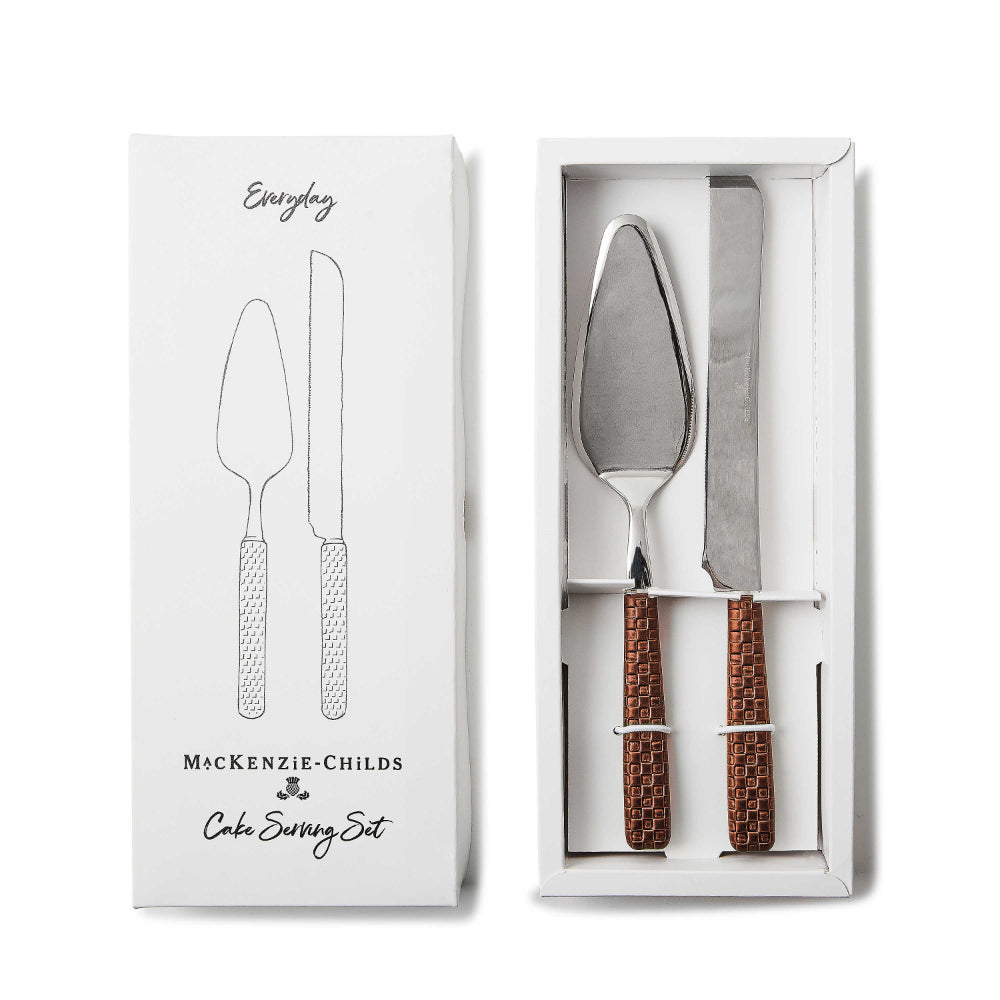 MacKenzie-Childs Everyday Leather Cake Serving Set – Smyth Jewelers