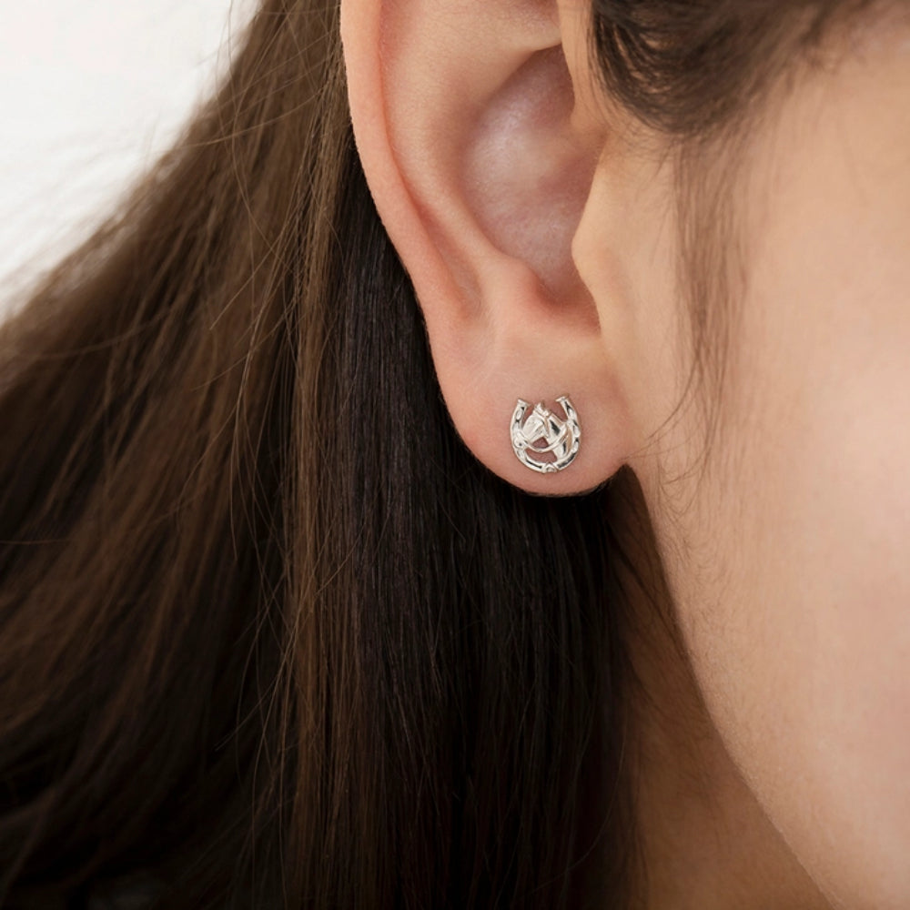 Children's Winners Circle Sterling Silver Earrings