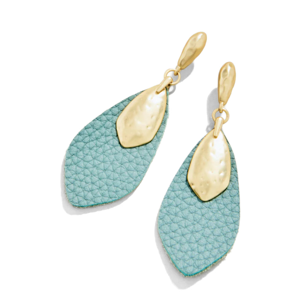 Spartina Leather Petal Earrings