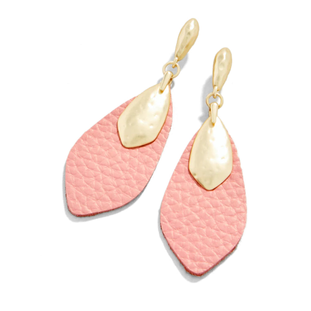 Spartina Leather Petal Earrings