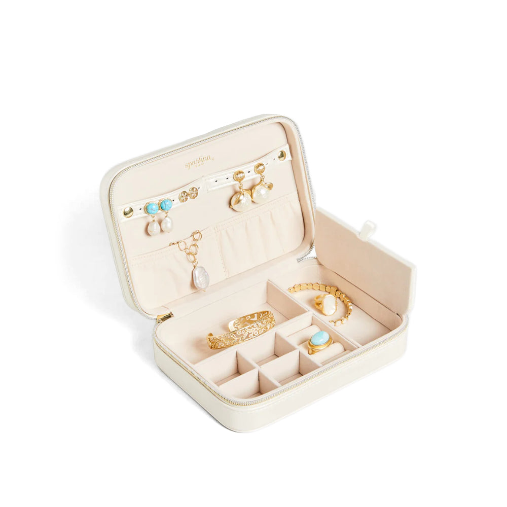 Spartina XL Jewelry Travel Case - Pearl