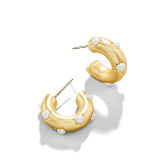 Spartina Chubby Hoop Earrings