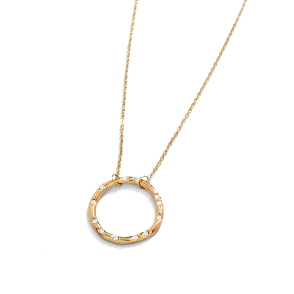 Spartina Endless Necklace 18" Crystal