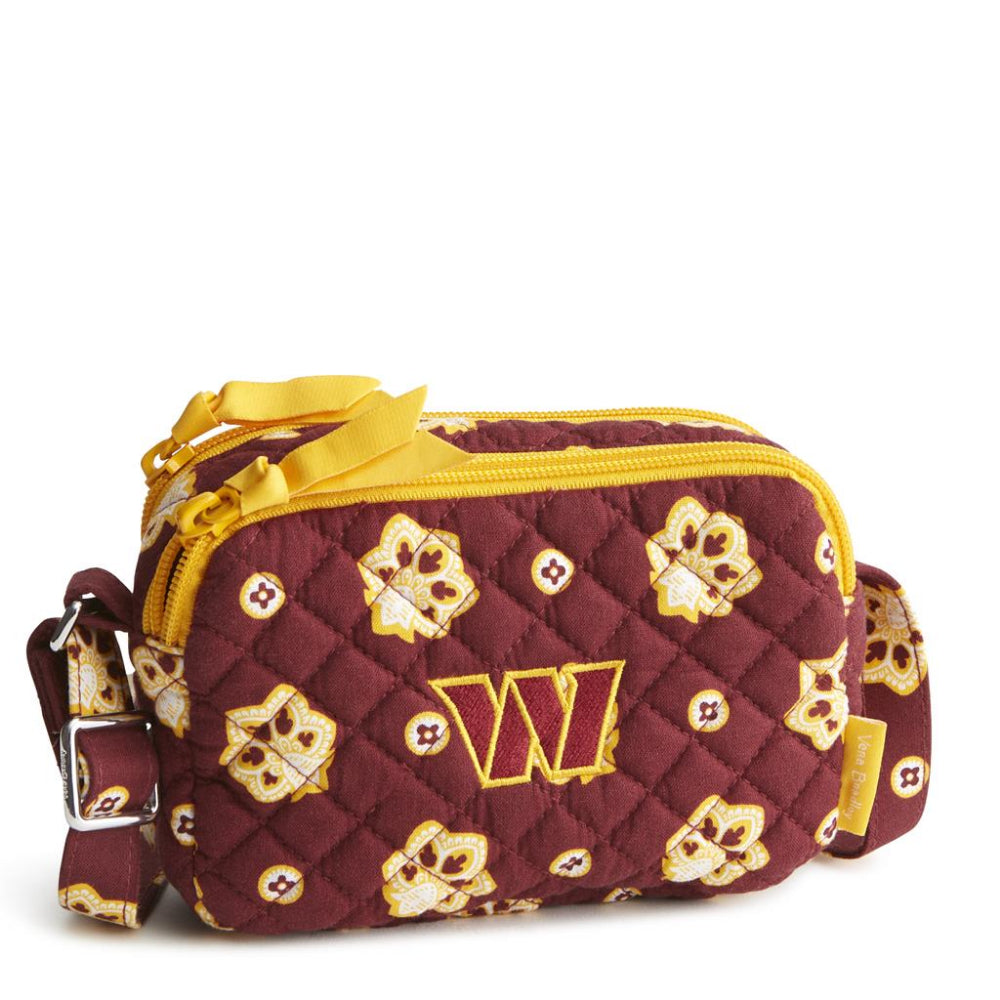 Vera Bradley Washington Commanders RFID Small Stadium Crossbody