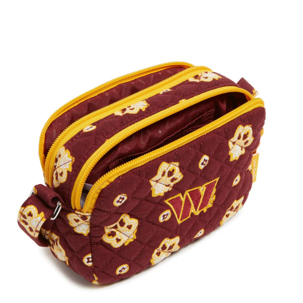 Vera Bradley Washington Commanders RFID Small Stadium Crossbody