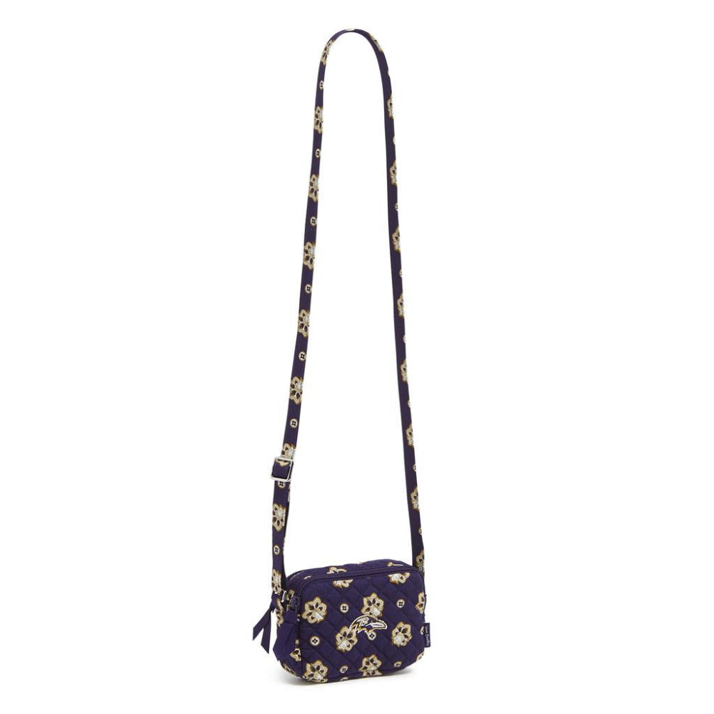 Vera Bradley Baltimore Ravens RFID Small Stadium Crossbody