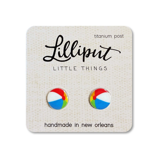 Lilliput Little Things Beach Ball Earrings