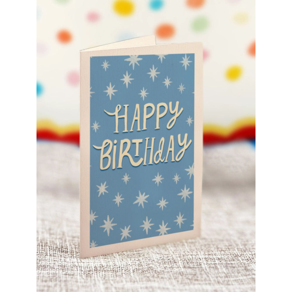 Mini Confetti Birthday Cake Greeting Cards