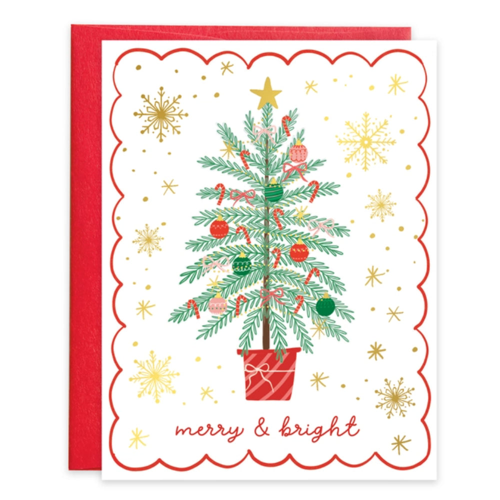 Gina B Designs Christmas Card - Vintage Tree