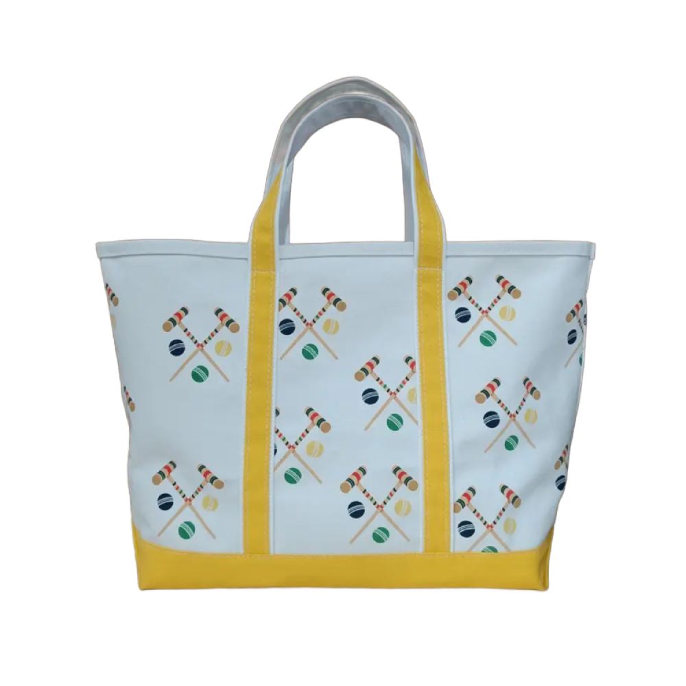 Crab & Cleek Croquet Tote