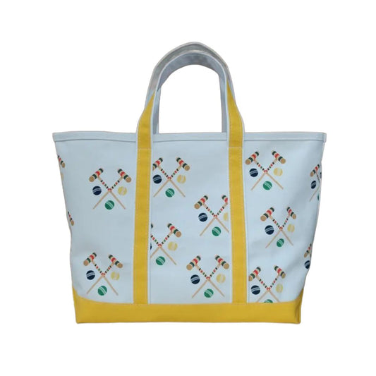 Crab & Cleek Croquet Tote