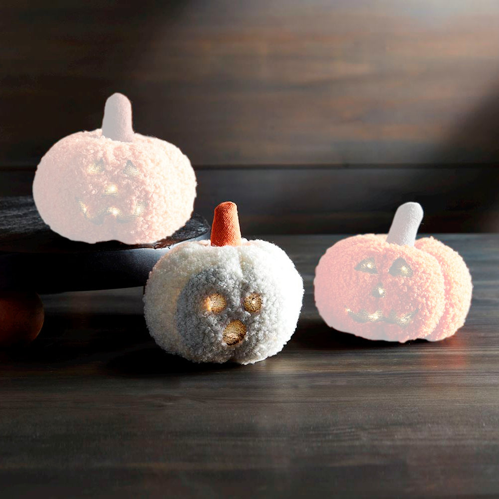 ☆pumpkin pie☆ Mud Pie Mini Light-Up Shearling Pumpkins – Smyth Jewelers